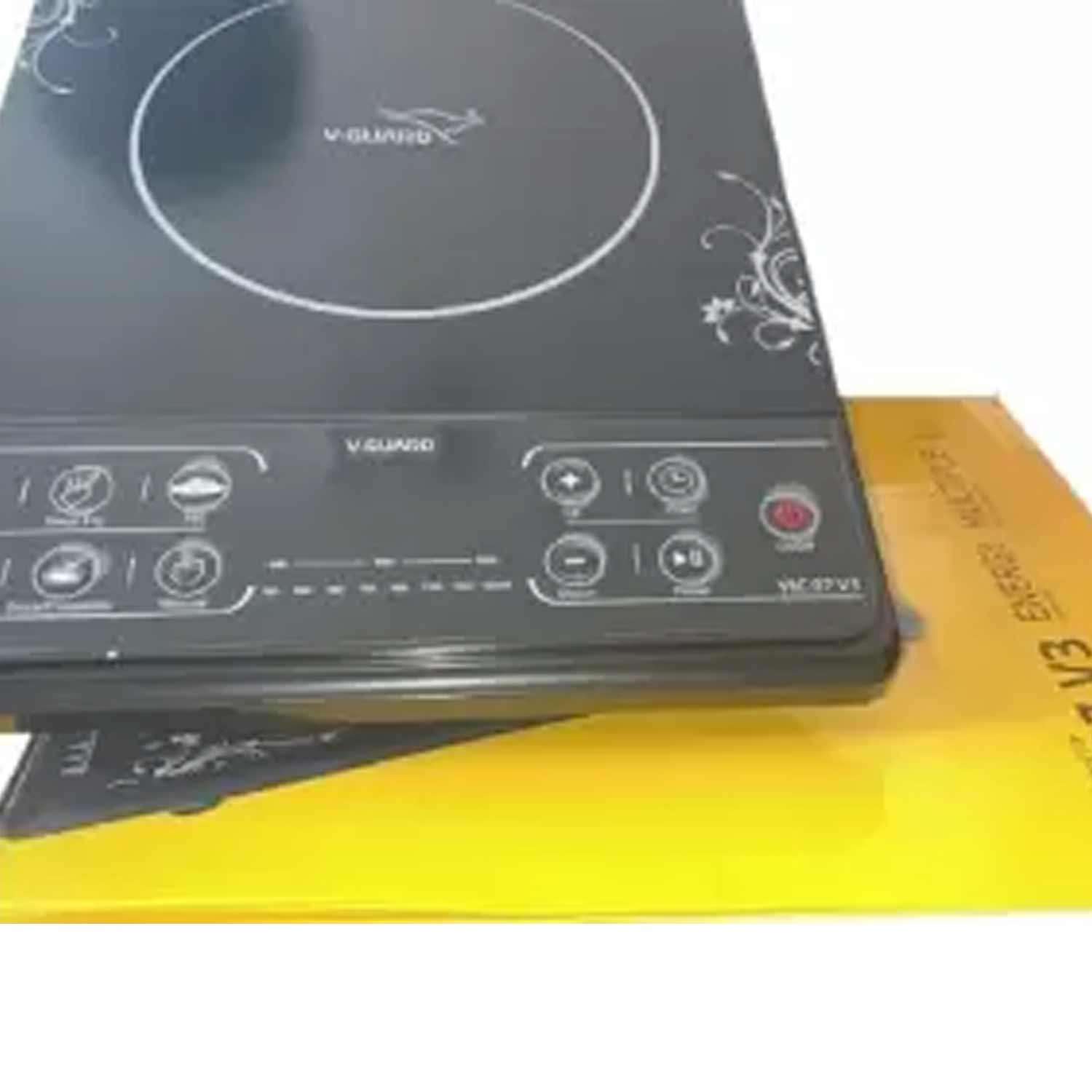 V-Guard VIC 12 Induction Cooktop  (Black, Push Button)